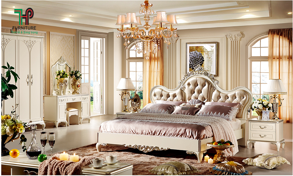 Giường ngủ tân cổ điển