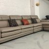 sofa nỉ giả da nhập khẩu cao cấp