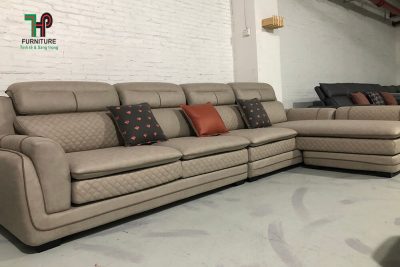 sofa nỉ giả da nhập khẩu cao cấp